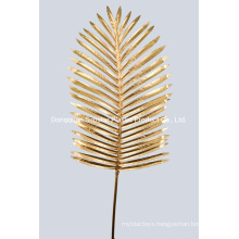 PE Golden Areca Pearl Palm Spray Artificial Plant for Christmas Decoration (51197)